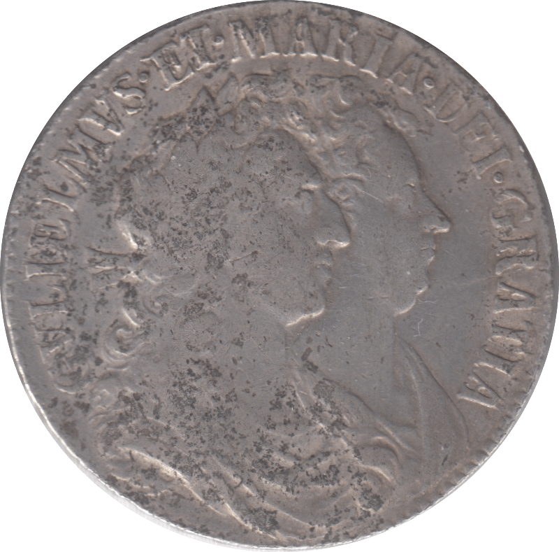 1689 HALFCROWN ( GVF ) - Halfcrown - Cambridgeshire Coins