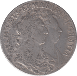 1689 HALFCROWN ( GVF ) - Halfcrown - Cambridgeshire Coins