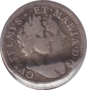 1689 MAUNDY FOURPENCE ( FINE ) - Maundy Coins - Cambridgeshire Coins