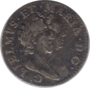 1689 MAUNDY THREEPENCE ( GF ) 2 - Maundy Coins - Cambridgeshire Coins