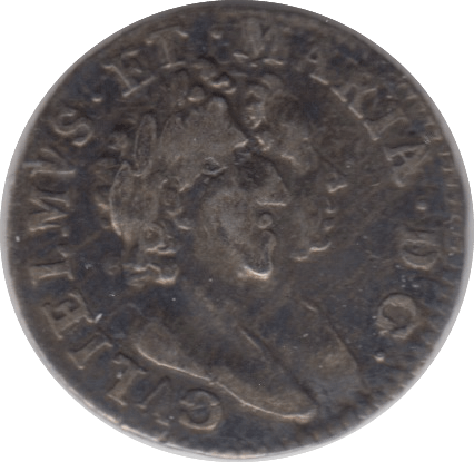 1689 MAUNDY THREEPENCE ( GF ) 2 - Maundy Coins - Cambridgeshire Coins