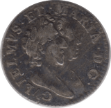1689 MAUNDY THREEPENCE ( GF ) 2 - Maundy Coins - Cambridgeshire Coins