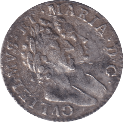 1689 MAUNDY THREEPENCE ( VF ) - MAUNDY THREEPENCE - Cambridgeshire Coins