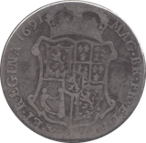 1691 40 SHILLINGS SCOTLAND - HALFCROWN - Cambridgeshire Coins