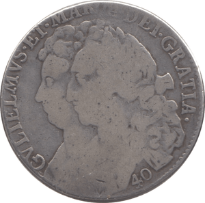 1691 40 SHILLINGS SCOTLAND - HALFCROWN - Cambridgeshire Coins