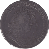 1692 CROWN ( VF ) QVARTO - CROWN - Cambridgeshire Coins