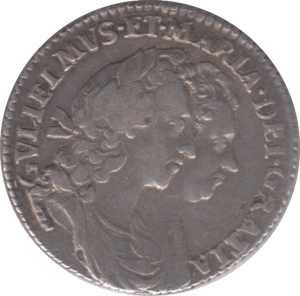 1693 SIXPENCE ( VF ) 2 - Sixpence - Cambridgeshire Coins