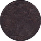 1694 FARTHING ( FAIR ) B - Farthing - Cambridgeshire Coins