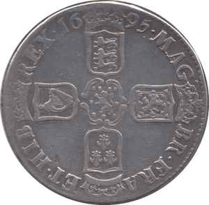 1695 CROWN ( GF ) - Crown - Cambridgeshire Coins