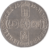 1695 CROWN WILLIAM III ( EF ) OCTAVO - CROWN - Cambridgeshire Coins