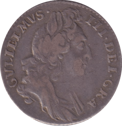 1695 SIXPENCE ( FINE ) - SIXPENCE - Cambridgeshire Coins