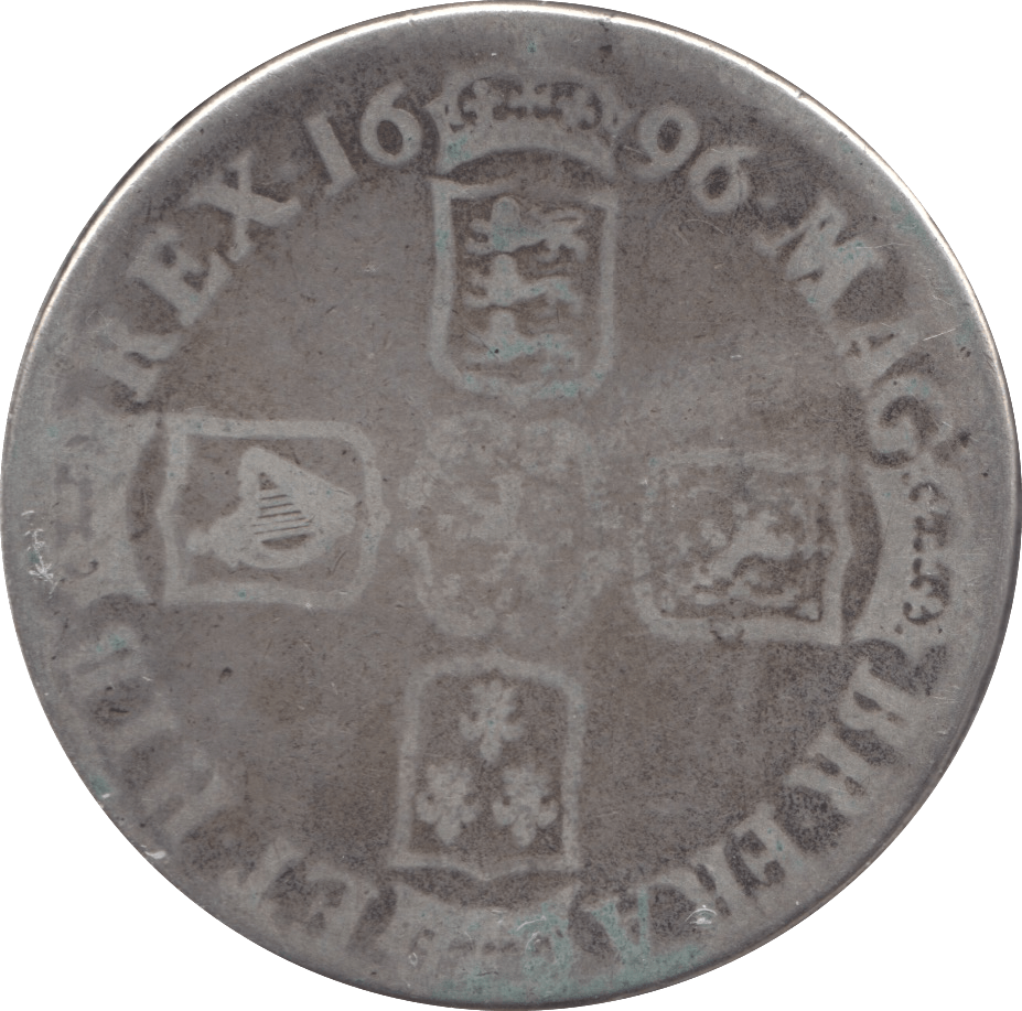 1696 CROWN ( FAIR ) - Crown - Cambridgeshire Coins