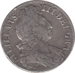 1696 CROWN ( GF ) 3 - Crown - Cambridgeshire Coins