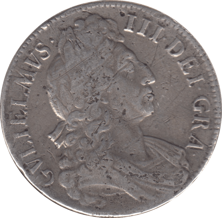 1696 CROWN ( GF ) 3 - Crown - Cambridgeshire Coins