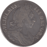 1696 CROWN ( GF ) - Crown - Cambridgeshire Coins
