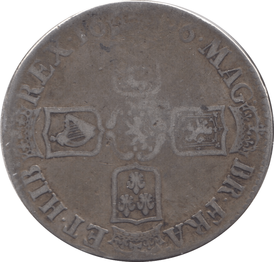 1696 CROWN ( NF ) 1 - Crown - Cambridgeshire Coins