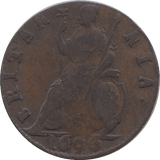 1696 FARTHING ( GF ) 3 - Farthing - Cambridgeshire Coins