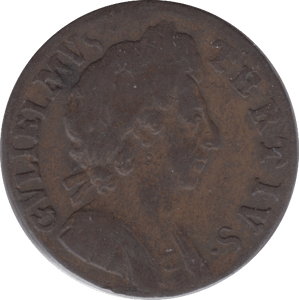 1696 FARTHING ( GF ) 3 - Farthing - Cambridgeshire Coins