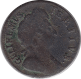 1696 FARTHING WILLIAM III ( NF ) - Farthing - Cambridgeshire Coins