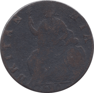 1696 HALF PENNY ( NF ) 2 - Halfpenny - Cambridgeshire Coins