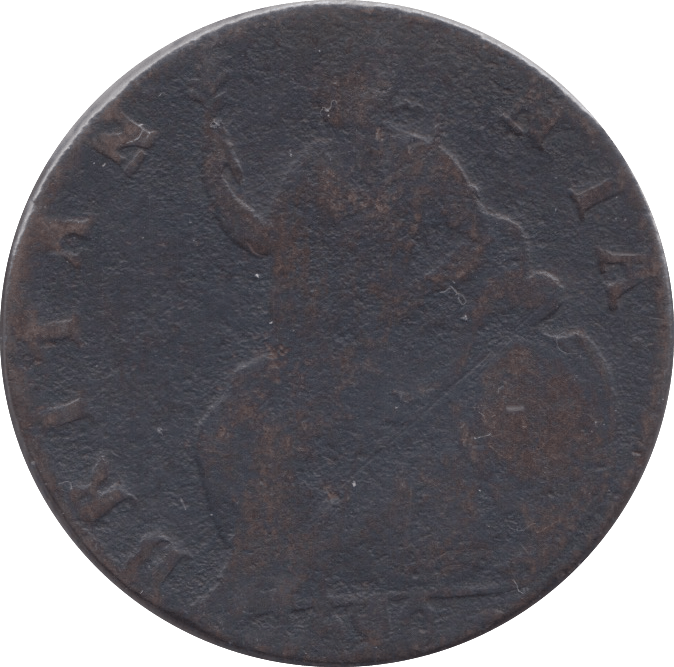 1696 HALF PENNY ( NF ) 2 - Halfpenny - Cambridgeshire Coins