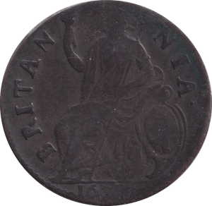 1696 HALFPENNY ( FINE ) - Halfpenny - Cambridgeshire Coins