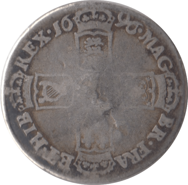 1696 SHILLING ( FAIR ) - Shilling - Cambridgeshire Coins