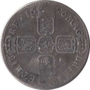 1696 SHILLING ( NF ) - Shilling - Cambridgeshire Coins