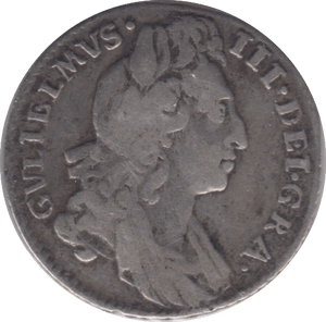 1696 SIXPENCE ( GF ) 5 - Sixpence - Cambridgeshire Coins