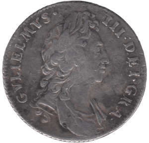 1696 SIXPENCE ( GF ) - Sixpence - Cambridgeshire Coins