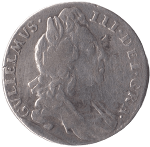 1696 SIXPENCE ( GF ) - Sixpence - Cambridgeshire Coins