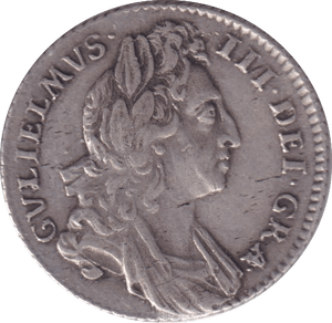 1696 SIXPENCE ( GVF ) - Sixpence - Cambridgeshire Coins