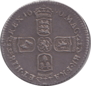 1696 SIXPENCE ( GVF ) - Sixpence - Cambridgeshire Coins