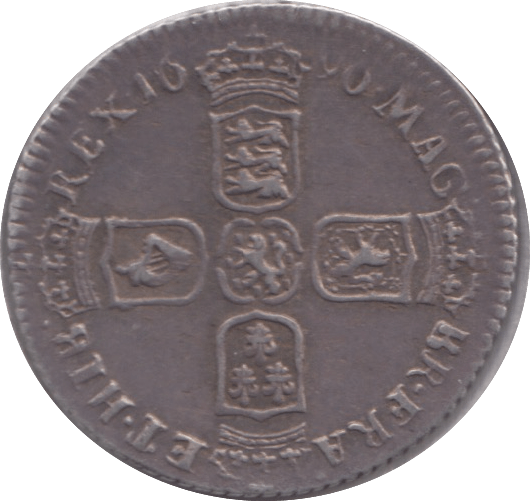 1696 SIXPENCE ( GVF ) - Sixpence - Cambridgeshire Coins