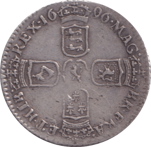 1696 SIXPENCE ( GVF ) - Sixpence - Cambridgeshire Coins