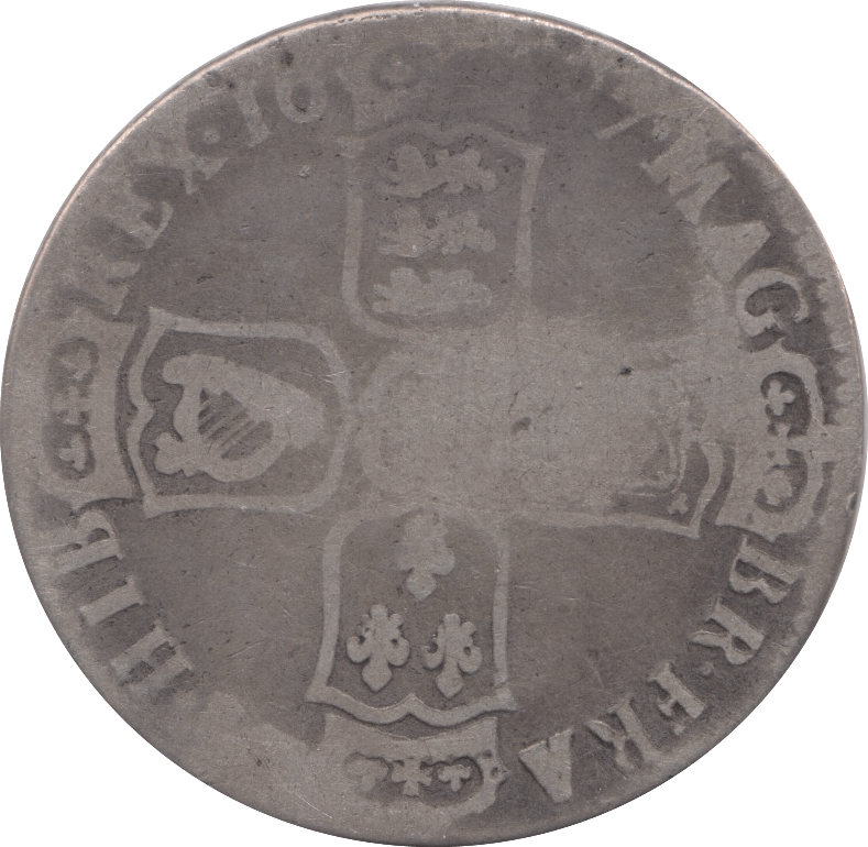 1697 HALFCROWN ( FAIR ) - Halfcrown - Cambridgeshire Coins