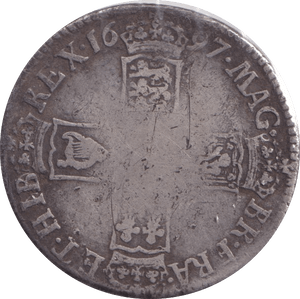 1697 SHILLING ( FAIR ) - Shilling - Cambridgeshire Coins