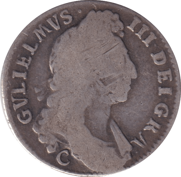 1697 SHILLING ( FINE ) - Shilling - Cambridgeshire Coins