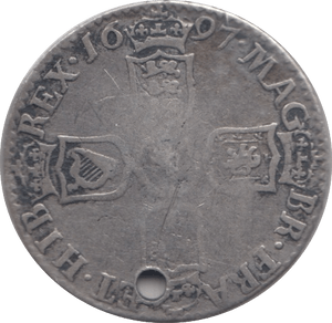 1697 SIXPENCE ( NF ) 2 - Sixpence - Cambridgeshire Coins