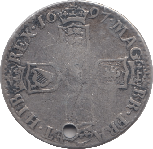 1697 SIXPENCE ( NF ) 2 - Sixpence - Cambridgeshire Coins