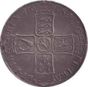 1698 HALFCROWN ( GVF ) - Halfcrown - Cambridgeshire Coins