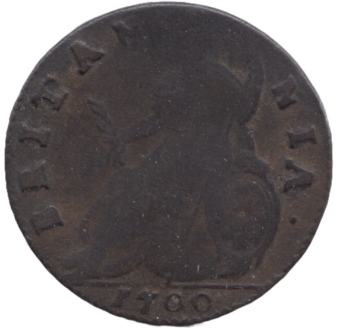 1700 HALFPENNY ( FINE ) - Halfpenny - Cambridgeshire Coins