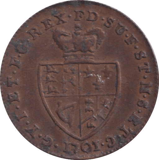 1701 HALF GUINEA GAMING TOKEN - GAMING TOKEN - Cambridgeshire Coins
