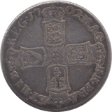 1702 SHILLING ( FINE ) 3 - Shilling - Cambridgeshire Coins