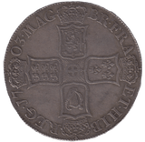 1703 CROWN QUEEN ANNE ( AUNC ) VIGO - Halfcrown - Cambridgeshire Coins