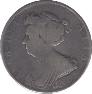 1703 HALFCROWN VIRGO ( FINE ) - Halfcrown - Cambridgeshire Coins