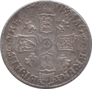 1705 SIXPENCE ( GVF ) QUEEN ANNE - Sixpence - Cambridgeshire Coins