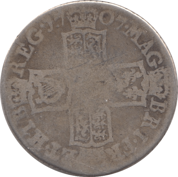 1707 SHILLING ( NF ) - Shilling - Cambridgeshire Coins