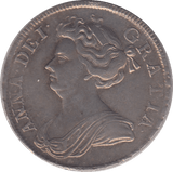 1708 HALFCROWN ( GVF ) - Halfcrown - Cambridgeshire Coins