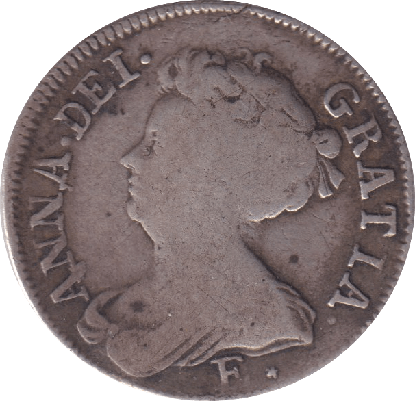 1708 SHILLING ( FINE ) - Shilling - Cambridgeshire Coins